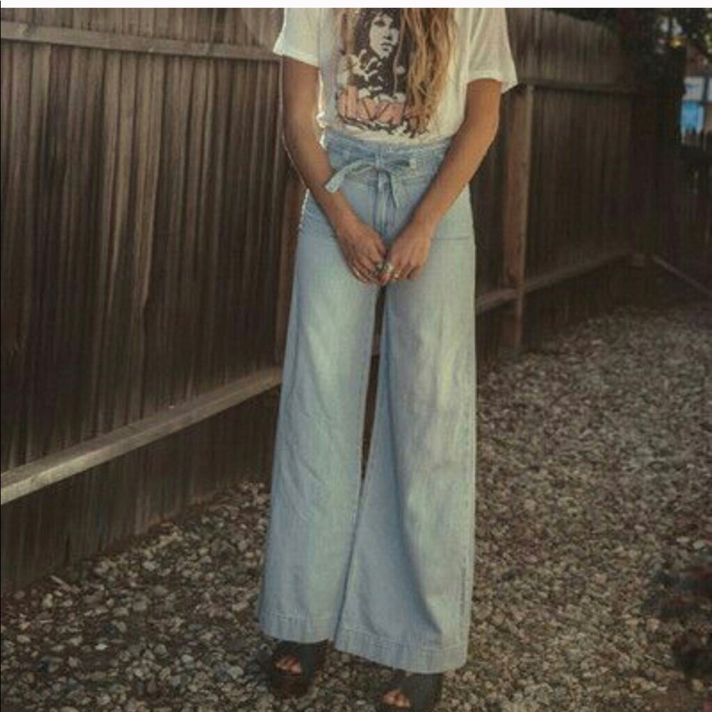Free people bell bottoms